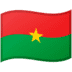 🇧🇫 flag: Burkina Faso display on Google